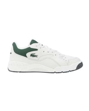 Lacoste "96" Sneaker Für Herren, Leder, Flach (Naturweiß)