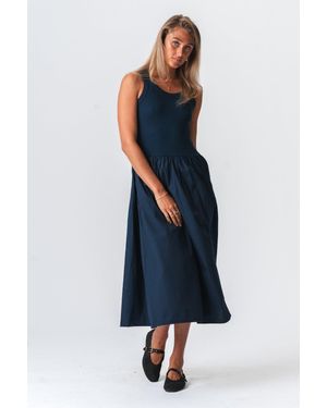 TeeShoppen Hanna Kleid - Blau