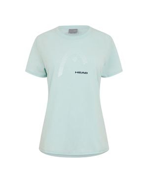 Head "Club Lara" T-Shirt Für Damen, Regulär, Kurzärmlig (Himmelblau)