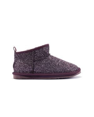 Australia Luxe Gemütlicher Ultra-Kurz Glitzer-Pflaume - Lila