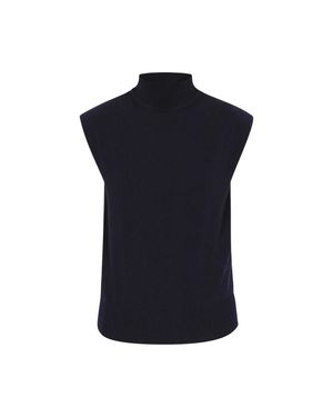 Dreimaster Pullunder Frauen Marine - Blau