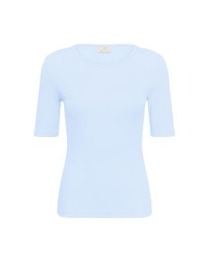 Kaffe Jerseytop Kccarina Jerseytop Tight Fit - Blau