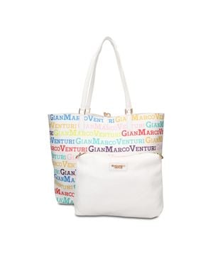 Gianmarco Venturi Shopper Tasche - Weiß