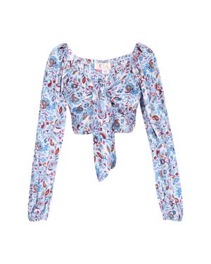 IZIA Bluse Frauen Mehrfarbig - Blau