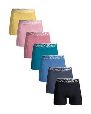 MUCHACHOMALO Herren Boxer Shorts - Blau