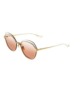 Dita Eyewear Sonnenbrille Dts519-58-03 Nightbird-Two - Mettallic