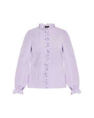 faina Blusenshirt Damen Lavendel - Lila
