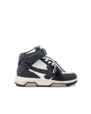 Off-White c/o Virgil Abloh Out Of Out Out Out Out Out Mid Top Sneakers - Blau