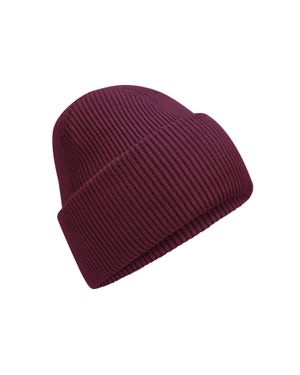 BEECHFIELD® "Classic" Mütze Gefertigte Krone Für Herren/Damen (Burgunderrot)