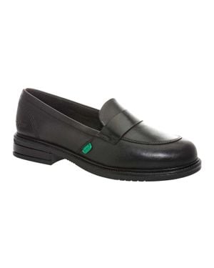 Kickers "Lach" Halbschuhe Für Damen, Leder - Schwarz
