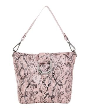 faina Schultertaschen Damen Rosa Mehrfarbig - Pink