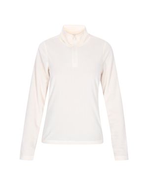 faina Fleecepullover Damen Wollweiß