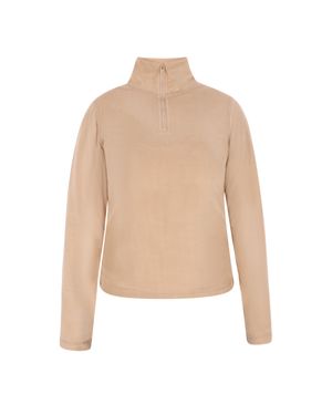 Schmuddelwedda Fleecepullover Frauen - Natur