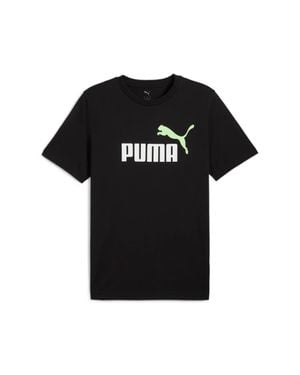 PUMA Ess Color No. Logo Tee T-Shirt - Schwarz