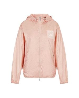 ARMANI EXCHANGE Jacke Für Damen, Durchgehender Reißverschluss - Pink