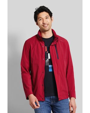Bugatti Herren Jacke Mit Wasserabweisender Funktion - Rot