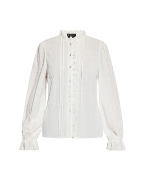 faina Blusenshirt Damen Weiss - Weiß