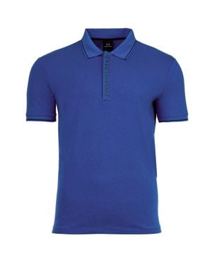 ARMANI EXCHANGE Polo Poloshirt - Blau
