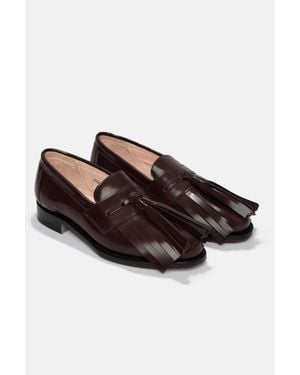 Emilia Wickstead Grenson X Grenda Loafer - Brown
