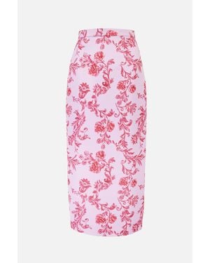 Emilia Wickstead Lorelei Skirt - Pink
