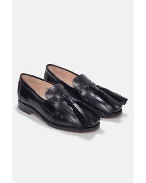 Emilia Wickstead Grenson X Grenda Loafer - Black