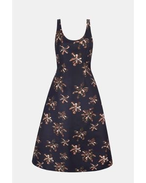 Emilia Wickstead Tippi Dress - Blue