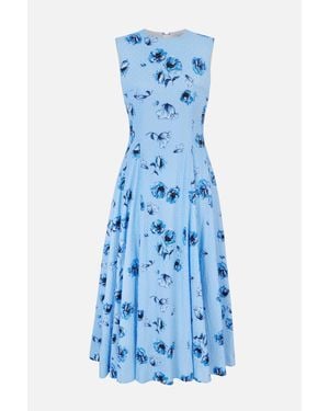 Emilia Wickstead Chelsea Dress - Blue