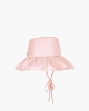 Eric Javits Luxury Designer Straw Sun Hat, Upf 50 - Natural