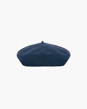 Eric Javits Wool Beret For - Blue