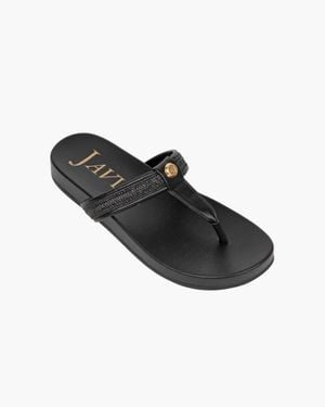 Eric Javits Squishee Flip Flop Sandals, For - Black