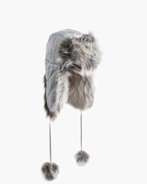 Eric Javits Puff Trooper Hat For - White