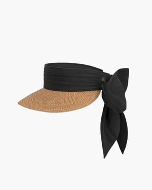 Eric Javits Tie Visor For - Black