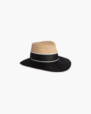 Eric Javits Georgia Packable Sun Hat - Black