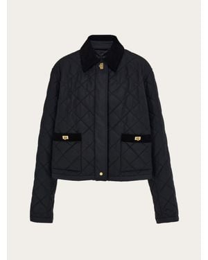 Ferragamo Padded Blouson - Blue