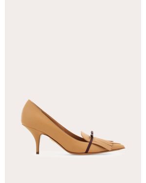 Ferragamo Mini Bow Pump - Natural