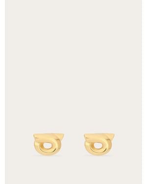 Ferragamo Gancini Earrings (S) - Natural