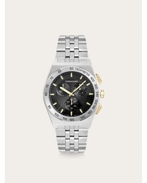 Ferragamo Vega New Chrono Watch - White