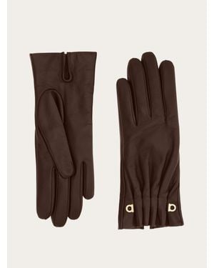 Ferragamo Gloves - Brown