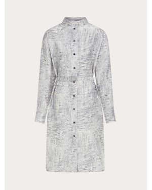 Ferragamo Shirt Dress - White