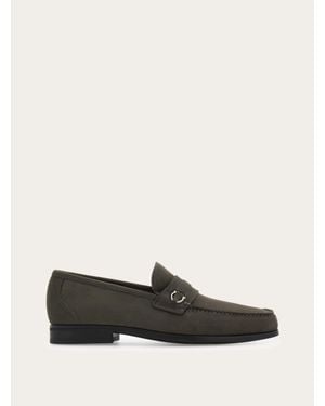 Ferragamo Herren Loafer Mit Gancini-Ornament Größe - Weiß