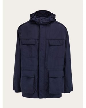 Ferragamo Herren Funktionsjacke - Blau