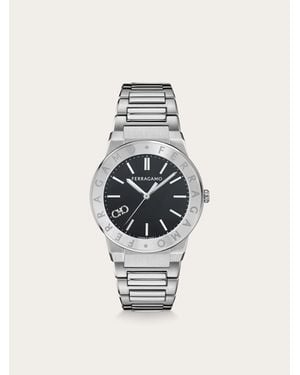 Ferragamo Sapphire Watch - White