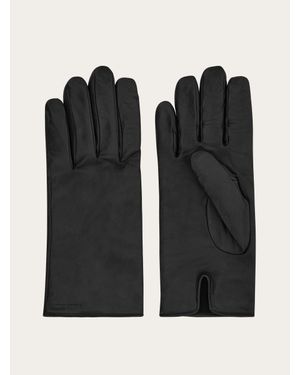 Ferragamo Lined Gloves - Black