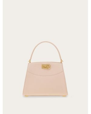 Ferragamo New Studio Box Bag (Xs) - Natural