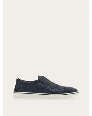 Ferragamo Derby Slip-On .5 - Blue