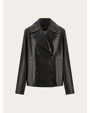 Ferragamo Nappa Blouson - Black