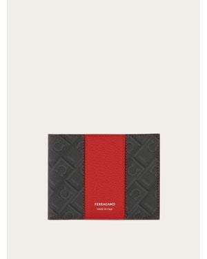Ferragamo Monogram Wallet - Red