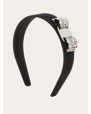 Ferragamo Vara Bow Headband - Black