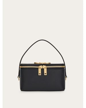 Ferragamo Women Gancini Beauty Case - Black