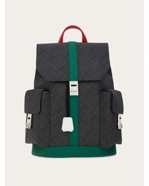 Ferragamo Dual-Pocket Backpack - Multicolour